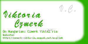 viktoria czmerk business card